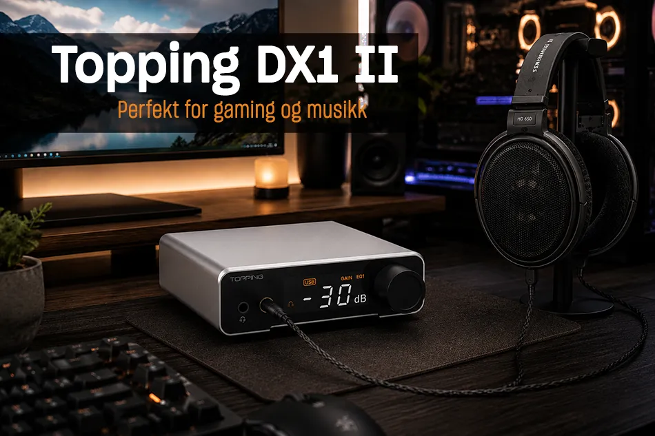 topping-dx1-II-hodetelefonforsterker-da-konverter
